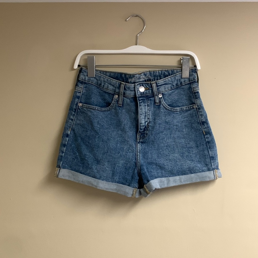 Target denim shorts